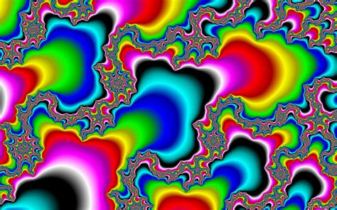 Crazy Rainbow Fractal Image By Turboangel Hd Wallpapers Posters