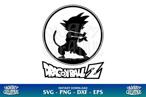Son Goku Dragon Ball Z SVG Gravectory