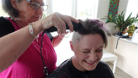 Daughter Shaves Head To Support Mums Cancer Survival Nz