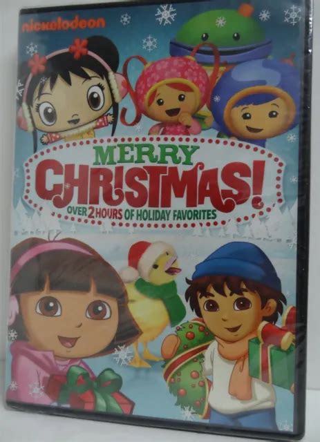 Nickelodeon Favorites Merry Christmas Dvd 2011 No Slipcover 595