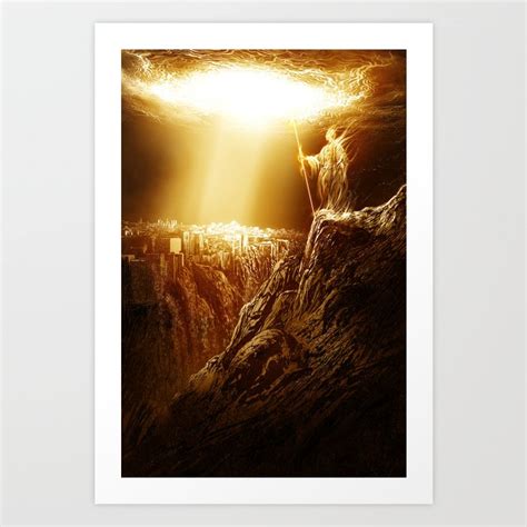 The Holy City Art Print By Revelation Society6