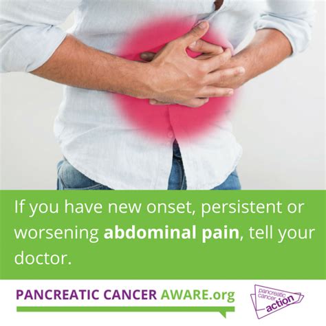 Abdominal Pain Pancreatic Cancer Awareness Pancreatic Cancer Action