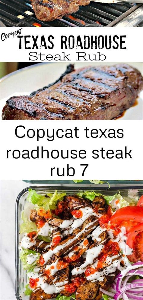 Copycat Texas Roadhouse Steak Rub 7 Steakrubs Steak Rub