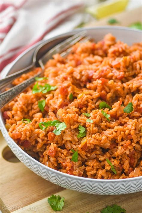 Easy Spanish Rice Recipe Simple Joy