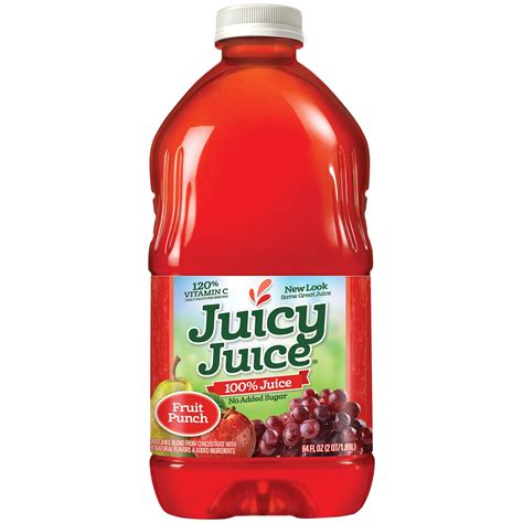 Juicy Juice Fruit Punch 100 Juice 64 Fl Oz