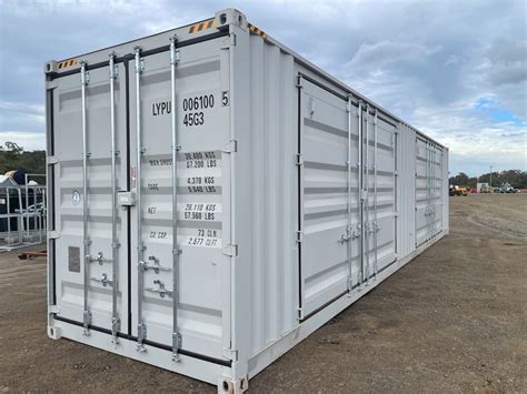 Unused 40ft High Cube 2 Door Side Opening Container Auction 0001