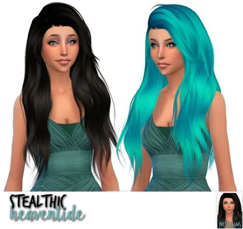 3 Hair Retextures At Nessa Sims Sims 4 Updates