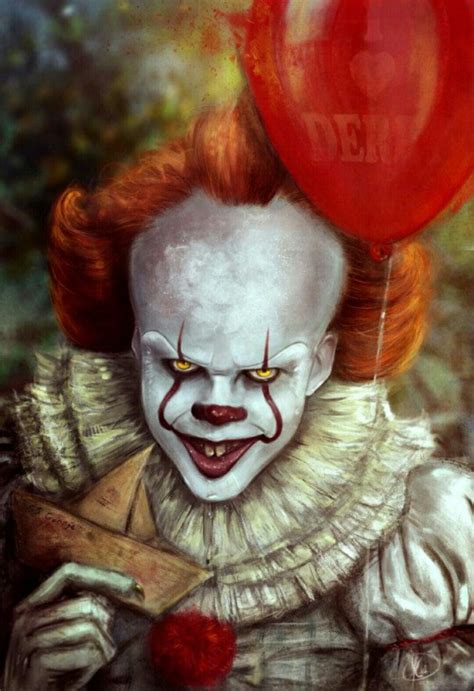 Pin By Sergio Parada On Pennywise Horror Artwork Clown Horror