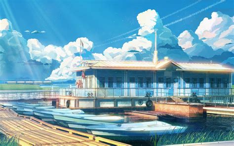 19 Beautiful Anime Scenery Wallpaper Hd Sachi Wallpaper