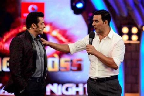 Salman Khan Says Akshay Kumar Is Bigger Star Than Khan Actors सलमान