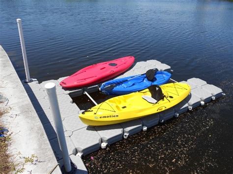 Floating Kayak Docks Built By Versadock Us Are Versatile And