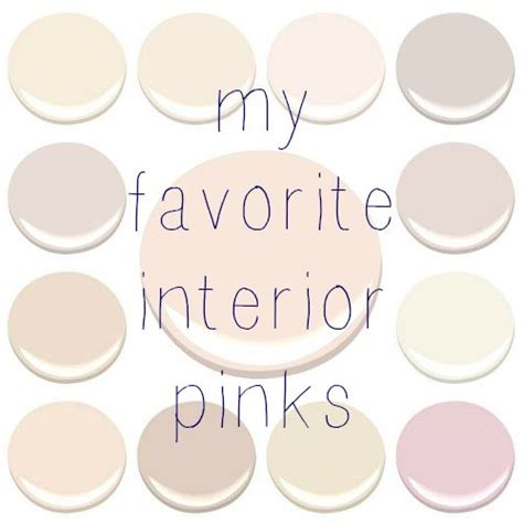 2018 predicted paint colors by benjamin moore at south shore decorating. PINK RIBBON OCTOBER - MY FAVORITE INTERIOR PINKS | Old ...