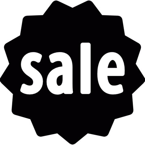 Sale Tag Free Commerce Icons