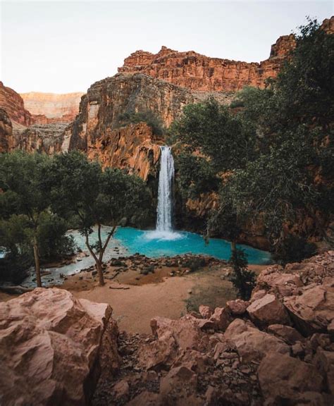 Havasupai Indian Reservation And Havasu Falls Az Outdoor