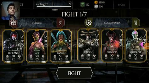 Mortal Kombat X Android Hack Account See The Damage Youtube
