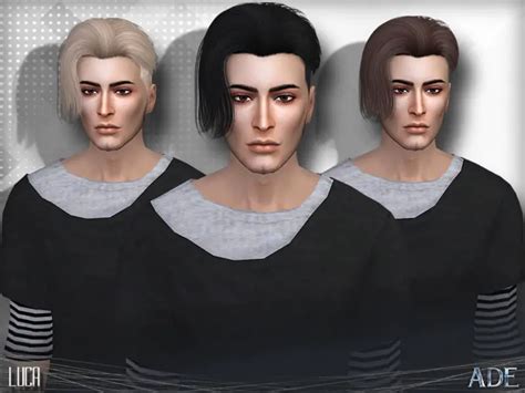 The Sims Resource Luca Hair By Ade Darma Sims 4 Hairs