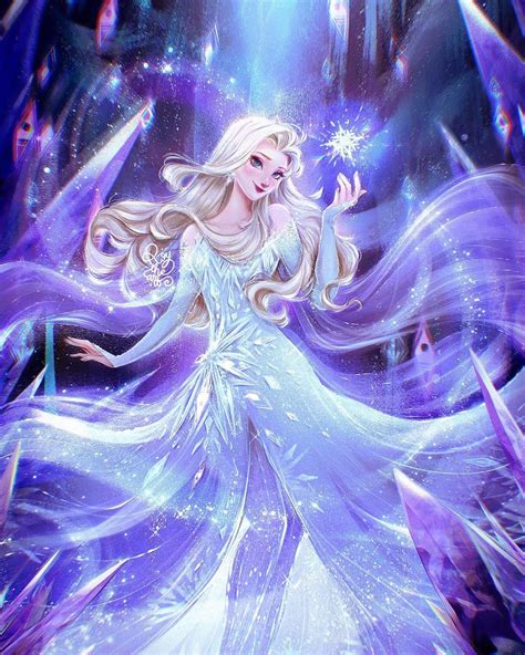 Elsa The Fifth Spirit Elsa The Snow Queen Image By Roytheart