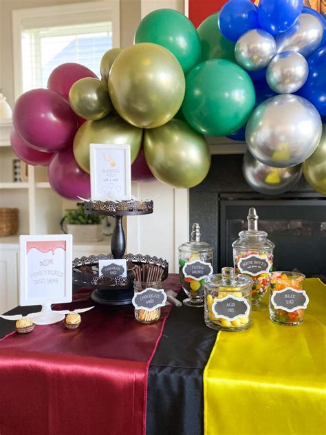 Harry Potter Birthday Dessert Table - Elva M Design Studio