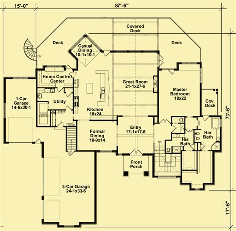 Swiss Chalet House Plans