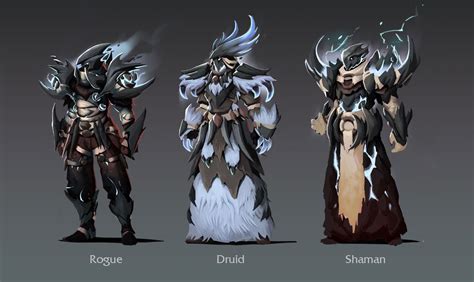 Primalist Raid Tier Set Rogue Druid Shaman World Of Warcraft Dragonflight Art Gallery