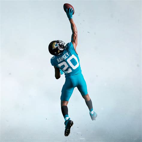 Had the opportunity to redesign the jacksonville jaguars as part of the uniform madness redesign tournament. Jaguars Back of Jersey Teal | Chris Creamer's SportsLogos ...