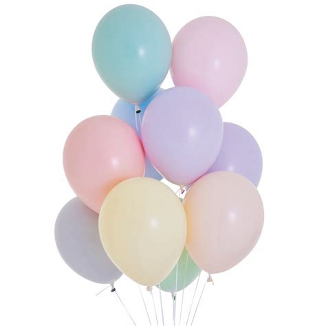 11″ Pastel Matte Latex Balloons Sprinkie Parties