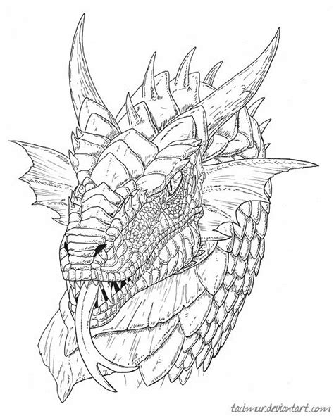 Color realistic dragon artist eye drawing dragon eye drawing realistic drawings drawings dj art dragon eye. Waktattoos.com | Dragon coloring page, Dragon drawing ...