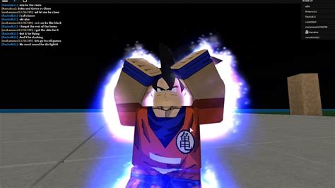 Ultra Instinct Kamehameha Roblox Goku Simulator Youtube
