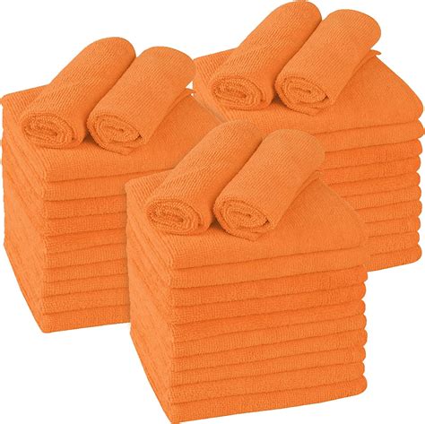 Large Microfiber Cleaning Towels 36 Pack Ultra Soft Plush Wash Cloth