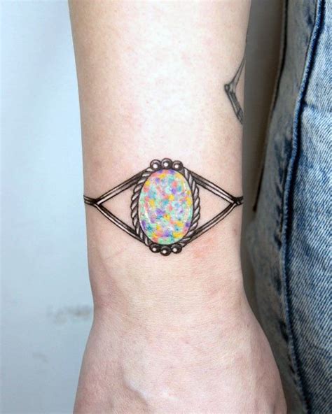 Top 100 Best Opal Tattoos For Women Gemstone Design Ideas
