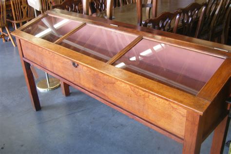 Perfect For A Retail Display This Antique Flip Top Display Case Is A
