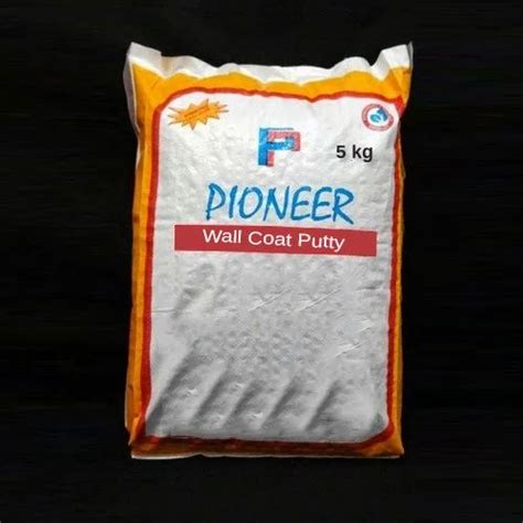 Pioneer Wall Coat Putty Packing Size 5 Kg At Rs 750bag In Mumbai