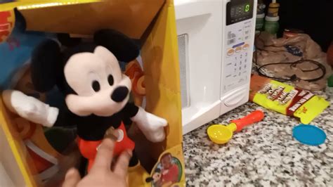 Disney Jr Singing Mickey Mouse Toy Youtube