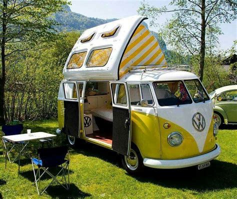 Camping Vintage Vw Bus Volkswagen Camper Vw Bus