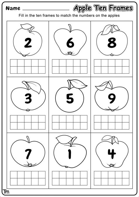 Preschool Math Worksheets Printable Free