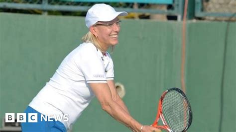 Martina Navratilova Appointed Cambridge Honorary Fellow Bbc News