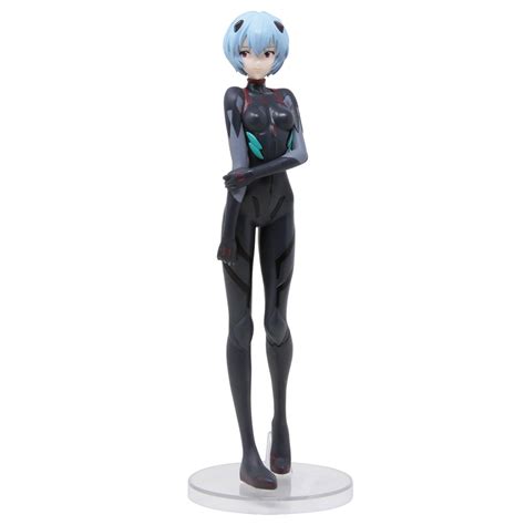 This is a collection of images to represent a subject. Bandai Ichiban Kuji Evangelion 3.0+1.0 Rei Ayanami Figure navy