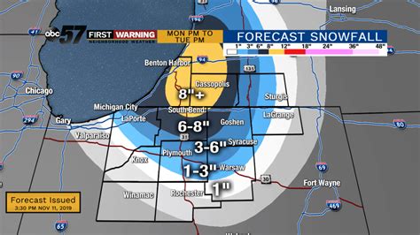Lake Effect Snow Expected Through The Day On Tuesday 953 Mnc
