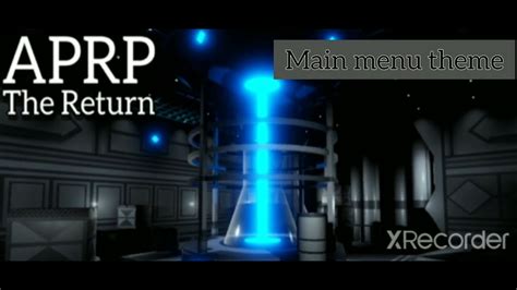 Aprp The Return Main Menu Theme Youtube