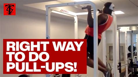 Proper Pull Up Form Youtube