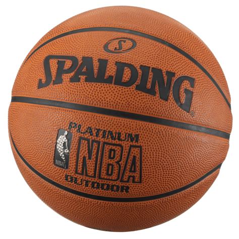 Spalding Nba Platinum Outdoor 7 Ballon De Basket Ball Migros