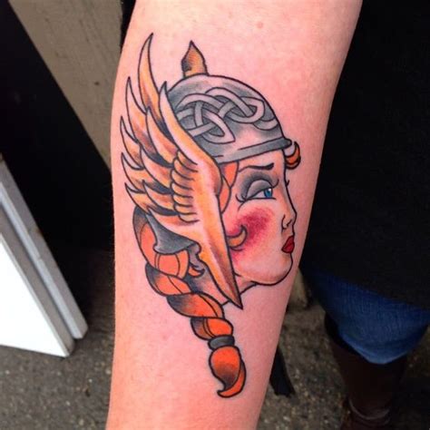 Pin By Autumn Norberg On Tattoos Valkyrie Tattoo Tattoos