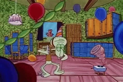 Squidward Dancing Gif Squidward Dancing Misses Discover Share