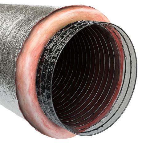 Imperial 14 In X 300 In Insulated Polyester Flexible Duct In The