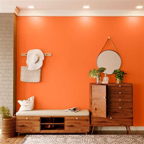 Try Glowing Rust House Paint Colour Shades For Walls Asian Paints