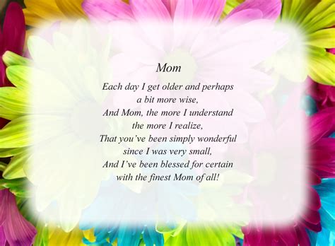 Mom3 Free Mother Poems