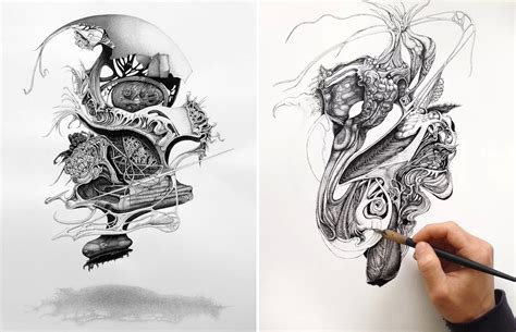 Pen And Ink Drawings By Philip Frank Fubiz Media