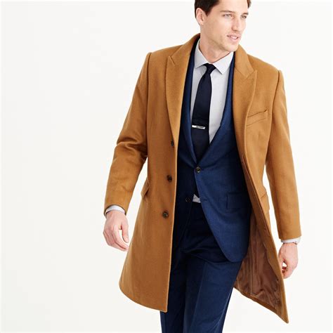 Ludlow Peak Lapel Topcoat In Wool Cashmere Topcoats Jcrew Mens