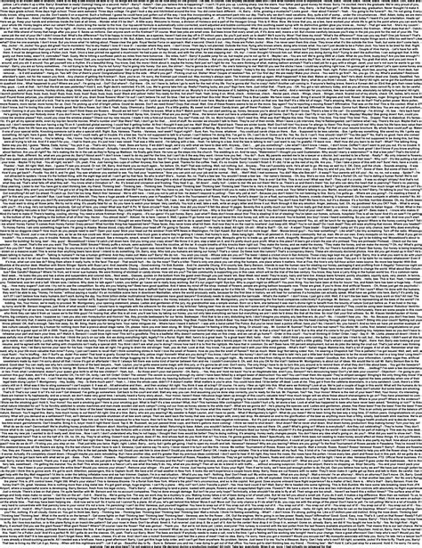 Bee Movie Script Printable Printable Word Searches