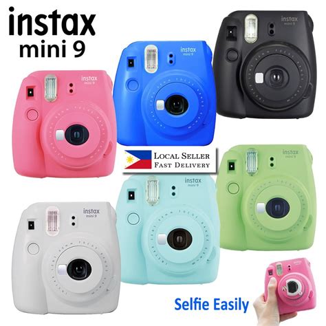 Fujifilm Instax Mini 9 Instant Film Polaroid Camera Shopee Philippines